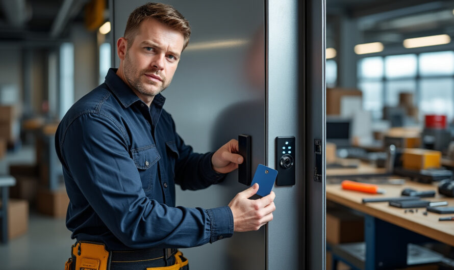 Comment installer une serrure à carte magnétique en toute simplicité