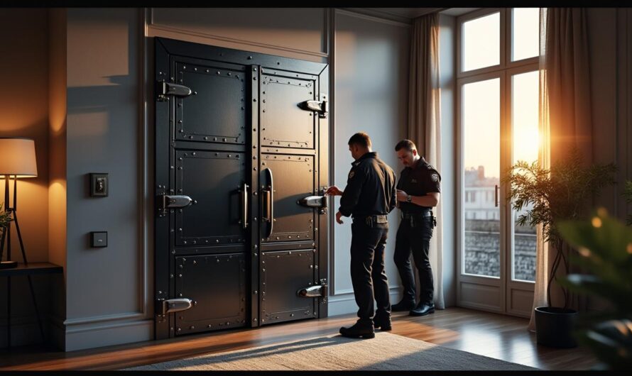 Le coût du blindage de porte appartement parisien : un investissement rentable