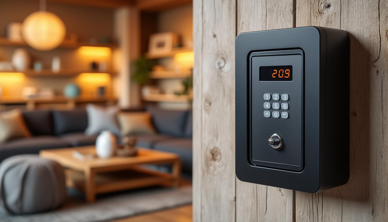 découvrez pourquoi l'installation d'une boîte à clés sécurisée murale renforce la sécurité de votre foyer : protection optimale des clés, accès contrôlé et tranquillité d'esprit au quotidien.