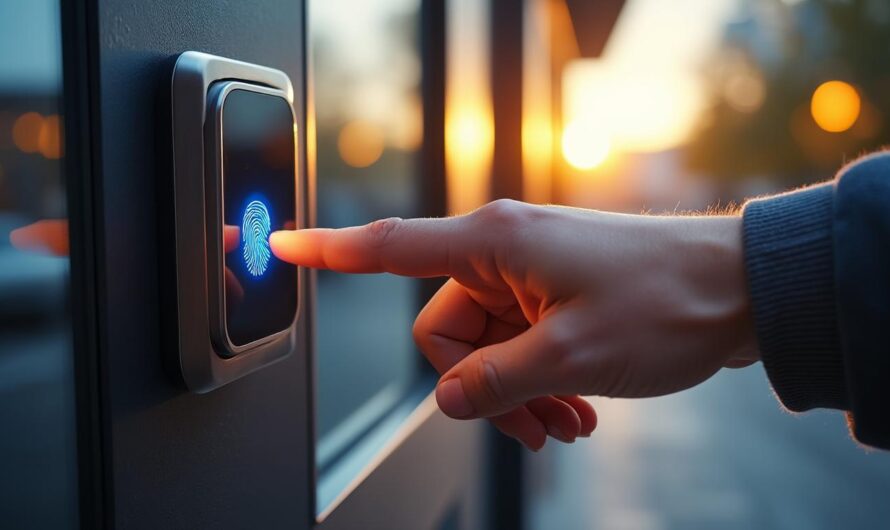 Les innovations des serrures biométriques à empreinte pour une sécurité optimale