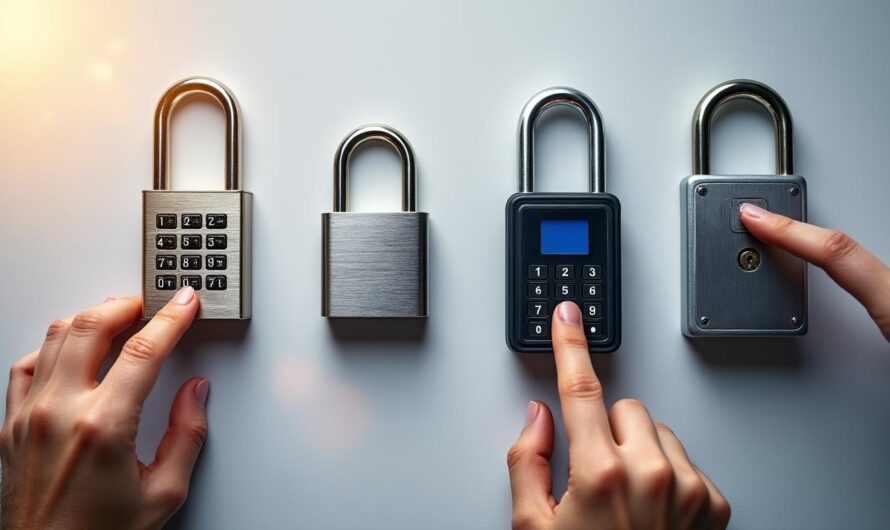 Serrure pour casier : comparaison des modèles les plus populaires