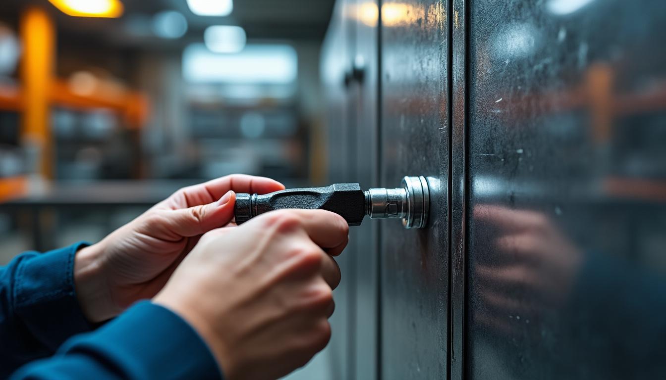 découvrez 5 conseils pratiques pour installer efficacement une serrure sur une armoire métallique et renforcer la sécurité de vos rangements.