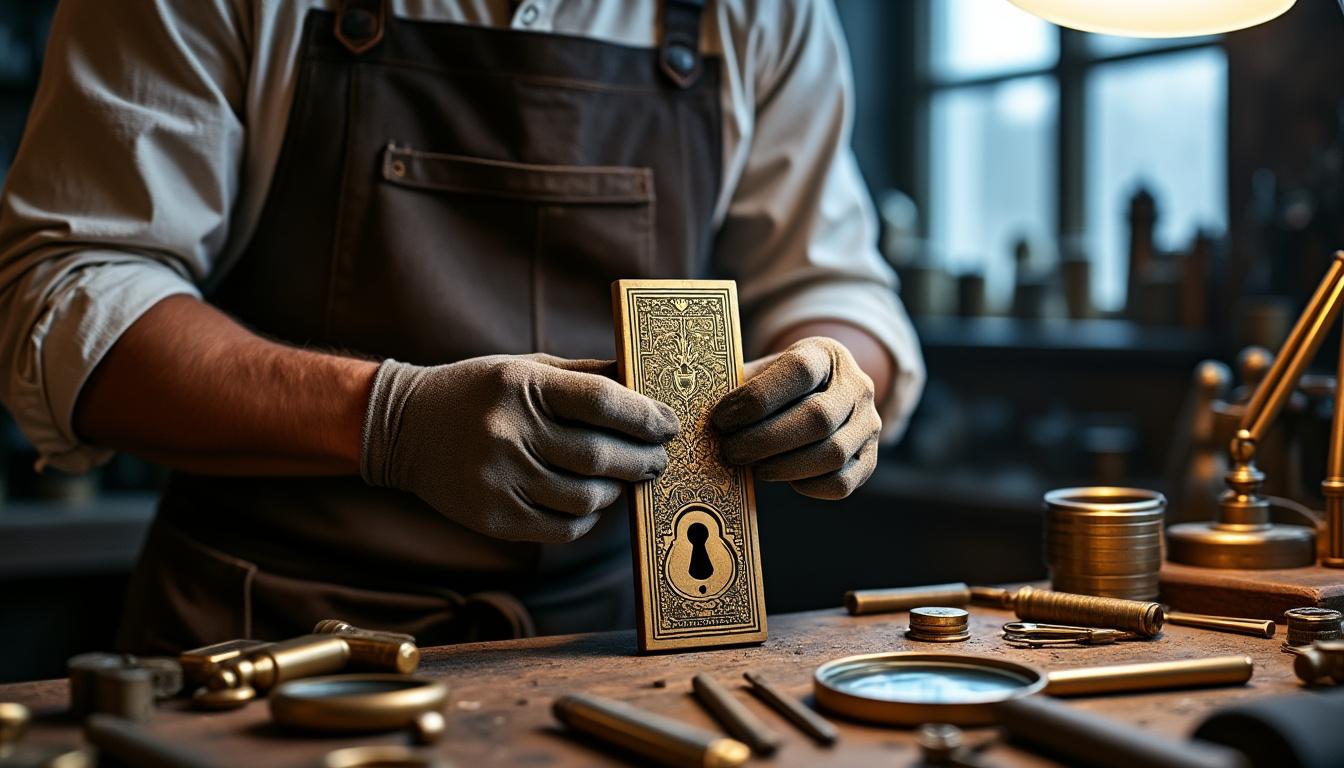 découvrez comment la remise en état d'une serrure ancienne peut restaurer la sécurité et l'esthétique de votre porte d’entrée, alliant charme d'antan et protection moderne.