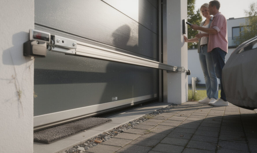 Fermeture semi-automatique de garage : sécurité et confort au quotidien