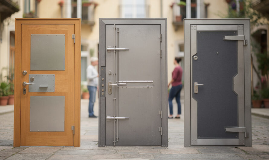 Les différents types de blindage de porte existante pour tous les budgets