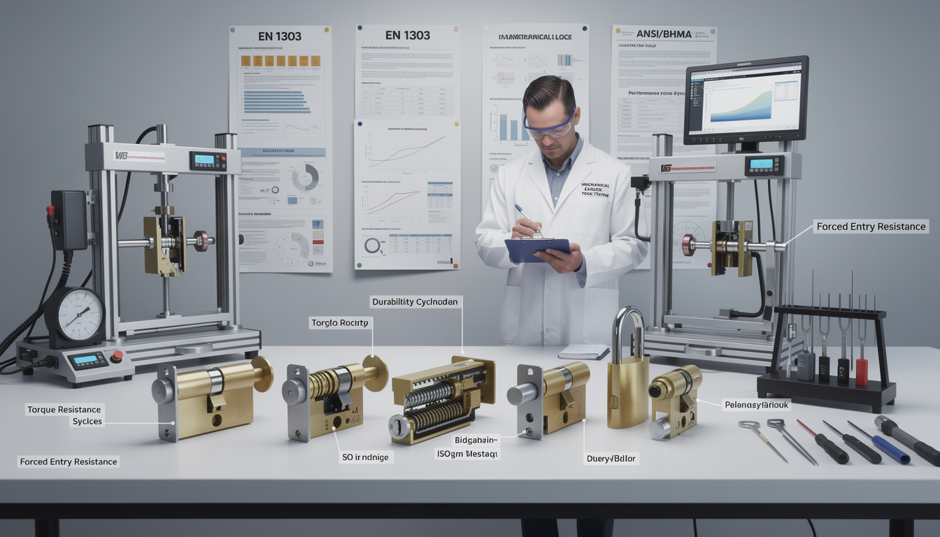 découvrez les exigences clés de la norme en 12209 pour les serrures mécaniques, garantissant sécurité et qualité dans les dispositifs de verrouillage.