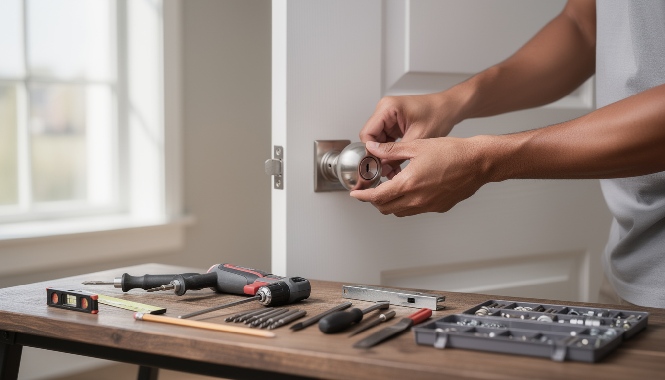 découvrez comment installer facilement une serrure à bouton intérieur grâce à notre guide étape par étape, adapté à tous les niveaux de bricolage.