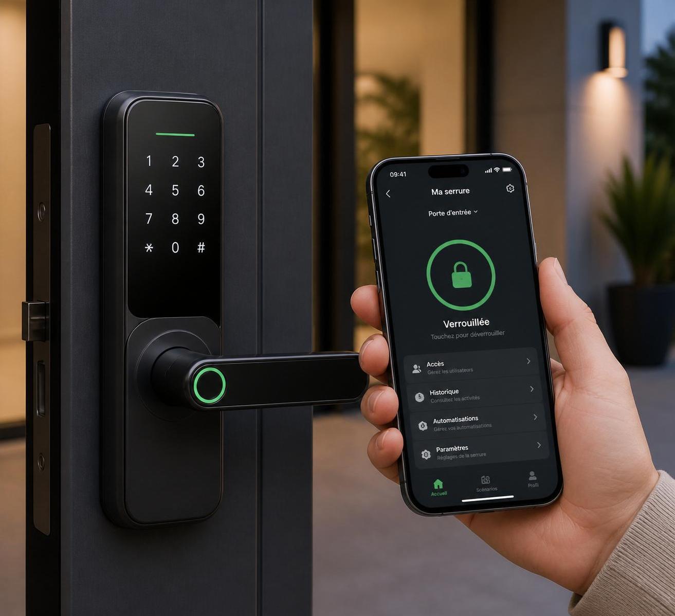 découvrez les avantages d'une serrure connectée sans fil pour sécuriser votre domicile facilement et efficacement, avec un contrôle à distance simplifié et une installation rapide.