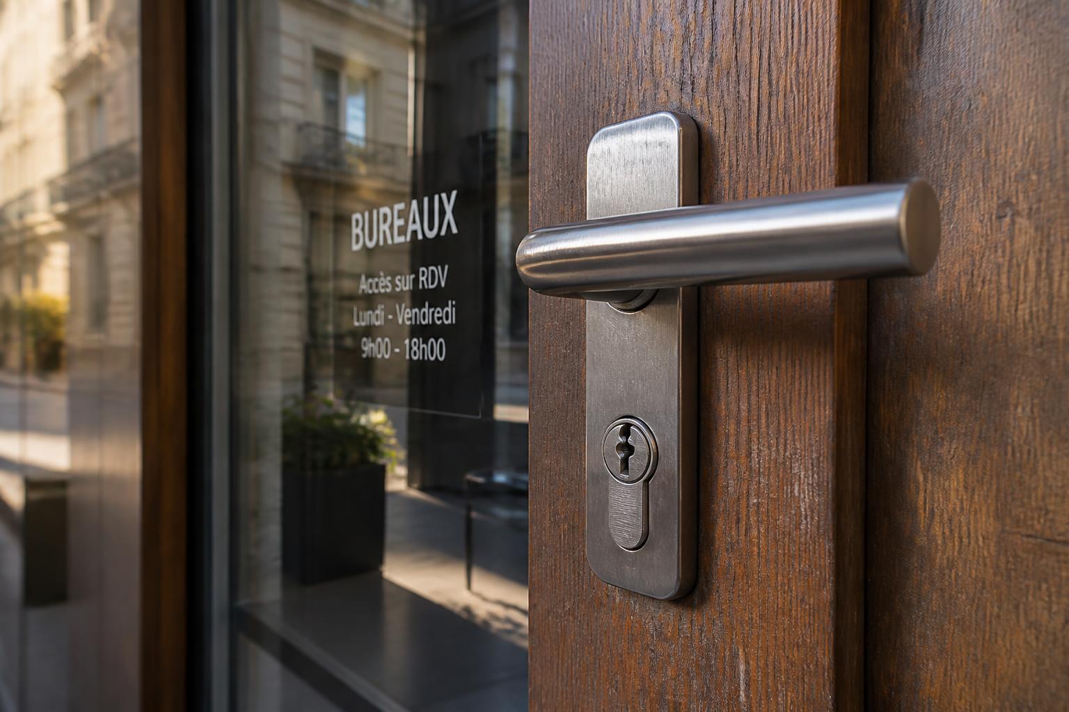 assurez la sécurité de votre local commercial avec une serrurerie professionnelle de haute qualité, adaptée à vos besoins pour protéger efficacement votre espace de travail.