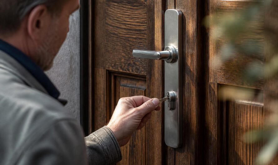 Sécurité et design : la serrurerie pour porte d’entrée qui allie les deux