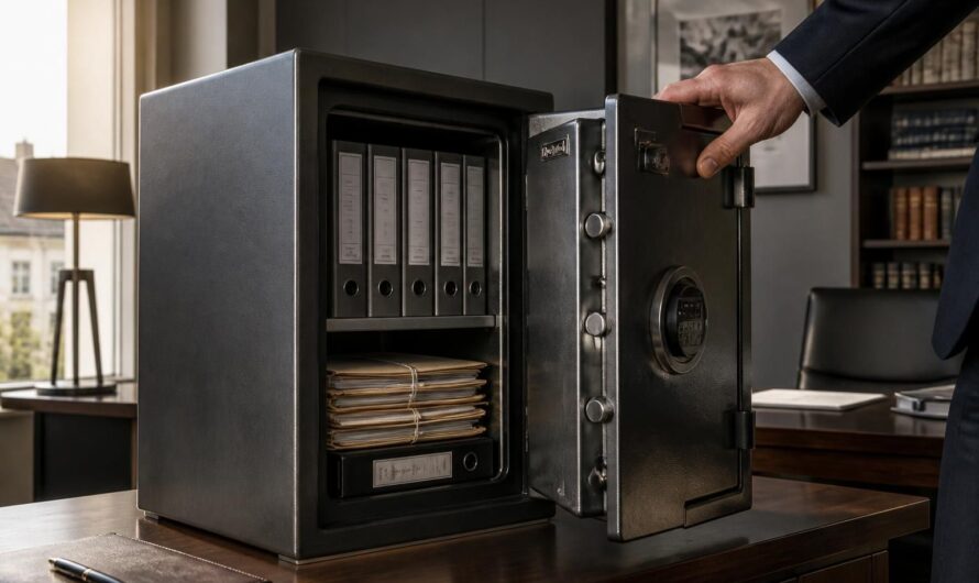 Coffre-fort pour documents juridiques : quels critères de sécurité privilégier ?