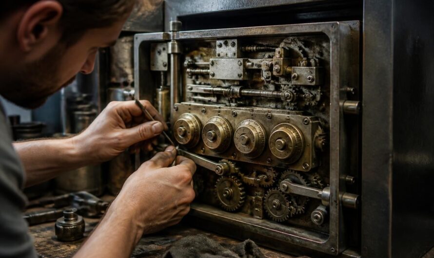 Les mécanismes d&rsquo;un coffre-fort à combinaison mécanique : décryptage et entretien