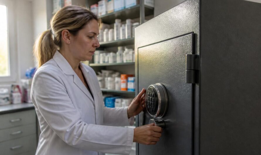 Pourquoi un coffre-fort pour pharmacie agréée est essentiel pour votre pratique