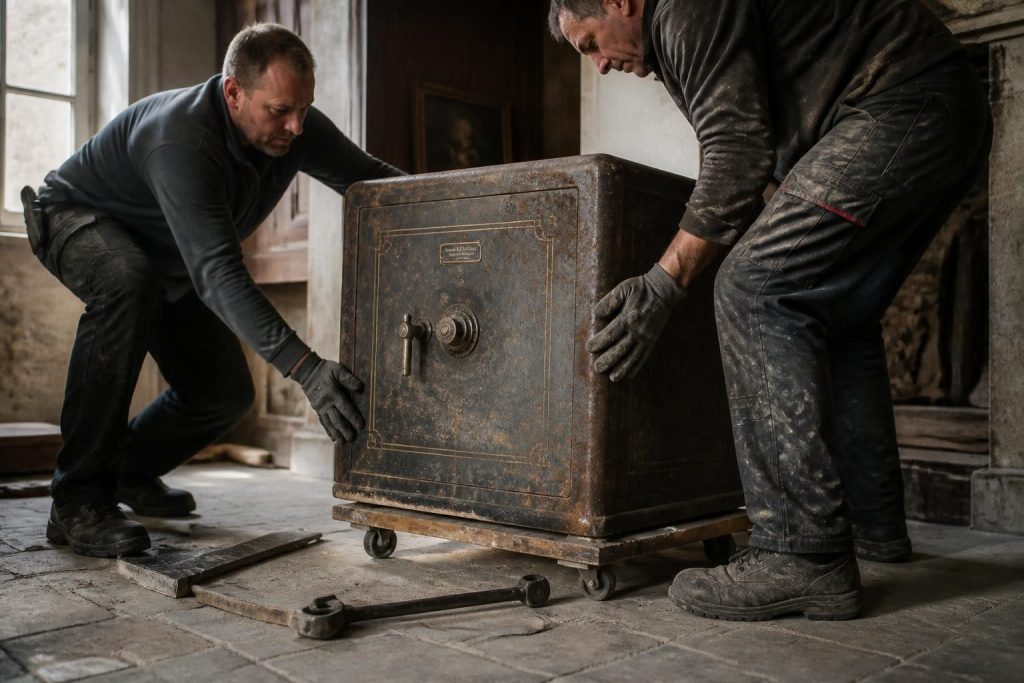 découvrez les enjeux de sécurité essentiels à considérer lors de la désinstallation d'un coffre-fort ancien pour assurer une protection optimale.