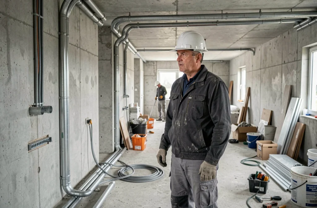 Chef de chantier CADIERGUES E.I. supervisant des travaux tous corps d'état à Clermont-Ferrand
